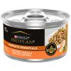 Purina Pro Plan Chicken and Spinach Entree Wet Cat Food, Grain-Free, 3 oz Cans (24 Pack)