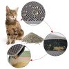 Kitty Cat Litter Mat Trapping Honeycomb Double Layer Design Waterproof Double Layer EVA Cat Litter Pad Waterproof Non-slip Sand Basin Filter Kitten Do