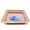 Twlead Disposable Cat Litter Box(20 Pack Of Trays)(Suitable for Cat Hamster Guinea Pig Mice Rabbit)Eco Friendly 100% Recycled Paper Trays(Shipment Fro