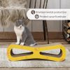 Cat-eyed Cat Scratcher and Lounge, Protect Furniture, Functional---Patterned