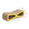 Cat-eyed Cat Scratcher and Lounge, Protect Furniture, Functional---Patterned