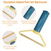 3Pcs Portable Lint Remover Reusable Double Sided Fabric Clothes Shaver Carpet Fuzz Carpet Scraper for Sweater Couch Mat