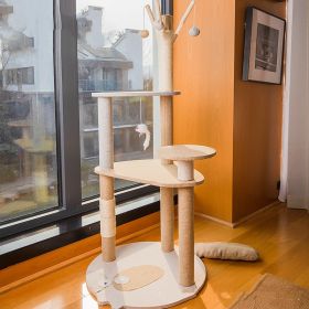 Cat Climbing Frame Large Integrated Shelf Cat Tree (Option: Upgrade)