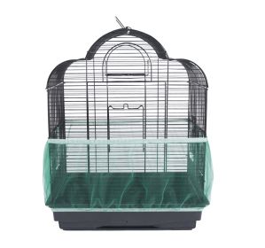 Mesh bird cage covers dust-proof bird cage (Option: Green-L)