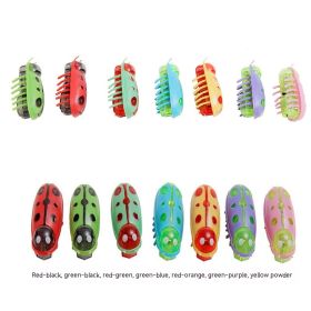 Micro Nano Worm Toothbrush Bite Toy (Option: Ladybug Random-Single pack)