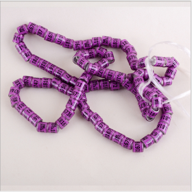 pigeon anklet (Color: purple)