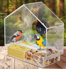 Bird Feeder Camera Live Bird Feeder Cam Bird Buddy Smart Bird Feeder With Camera (Option: Set)