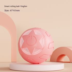 XINGX Rolling Ball Cat Toy Self-Hi Bite-resistant Toys (Option: Pink-Neutral English Packaging)