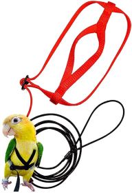 Parrot Flying With Flying Rope And Bird Harness (Option: S)