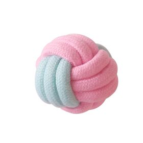 Cotton Rope Dog Chew Toy Pet Small Dog Toy Teeth Clean (Option: Cotton rope single ball)