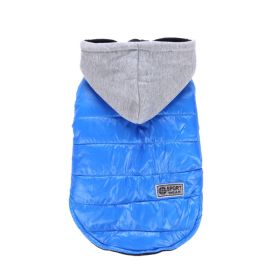 Popular Pet Clothes Winter Clothing Coat (Option: DZ175 Blue-S)