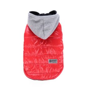 Popular Pet Clothes Winter Clothing Coat (Option: DZ174 Red-S)