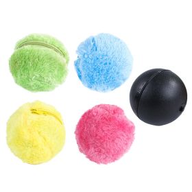 Cat Dog Teddy Interactive Relieving Stuffy Electric Pet Plush Toy Ball (Option: 1 Ball 4 Color Cover-Color Box)