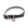 Pet Collar Kitten Collar Soft Leather Glittered PU Leather Material Pet Collar Adjustable Belt Collar