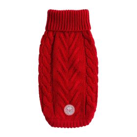 Chalet Dog Sweater - Red (size: L)