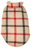 Pet Life 'Allegiance' Classical Plaided Insulated Dog Coat Jacket