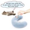 Cat Pillow, Small Pillow for Cat, Cat Blankets for Indoor, Pet Toy, Small Banana Donut Bed for Pets, Little Pillow for Cats No Heating Pad, Real Littl