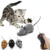 Remote control electric mouse for pet toys; simulation electric mouse; battery replaceable; cat toy