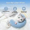 Cat Pillow, Small Pillow for Cat, Cat Blankets for Indoor, Pet Toy, Small Banana Donut Bed for Pets, Little Pillow for Cats No Heating Pad, Real Littl