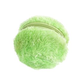 Cat Dog Teddy Interactive Relieving Stuffy Electric Pet Plush Toy Ball (Option: Green-Opp Bag)