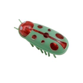 Micro Nano Worm Toothbrush Bite Toy (Option: Ladybug Green Red-Single pack)