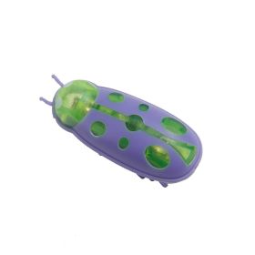 Micro Nano Worm Toothbrush Bite Toy (Option: Ladybug Purple Green-Single pack)