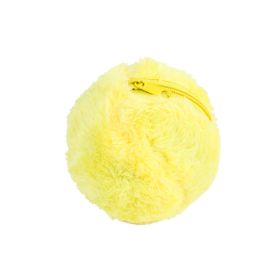 Cat Dog Teddy Interactive Relieving Stuffy Electric Pet Plush Toy Ball (Option: Yellow-Opp Bag)